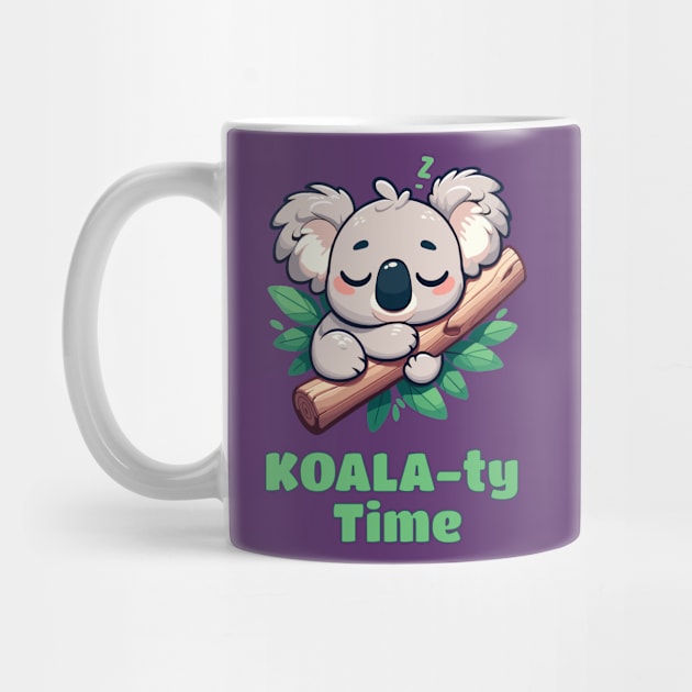 Cute little Koala Bear Catching Quality Time Sleeping by MunMun